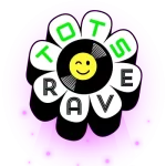 Auntie Kitty's Tots Rave Logo